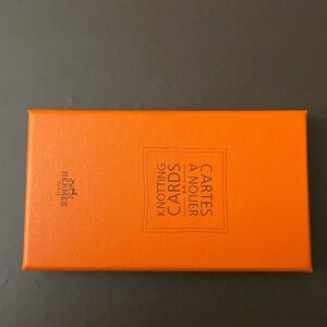 Hermes Knotting Scarf Cards